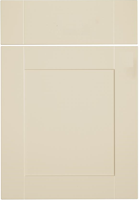 Matt Cream Shaker *(Compatible Howdens Burford)* Doors