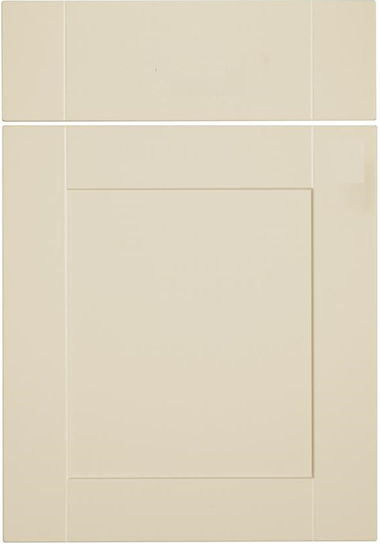 Matt Cream Shaker *(Compatible Howdens Burford)* Doors