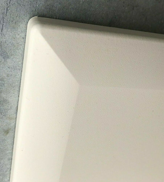 Bevel Edge Cream Clad on End Panel 600 x 900 or 60cm x 90cm