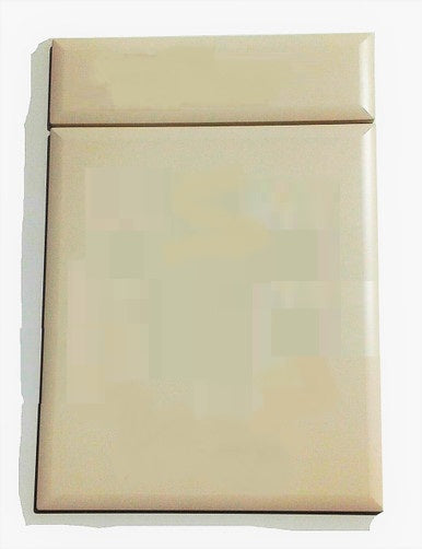 Bevelled Chamfered Edge Matt Cream Door *( Compatible Howdens Saponetta Bevel)*